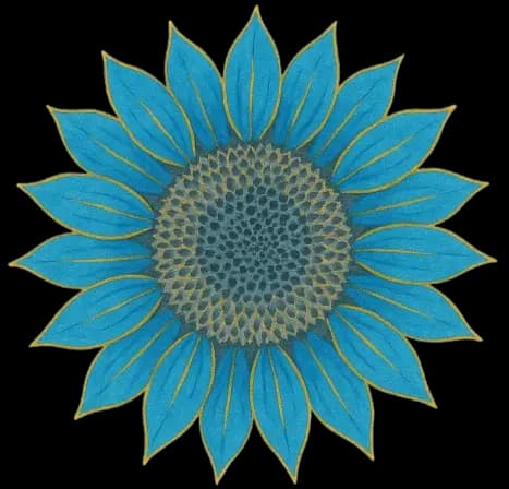blue flower background